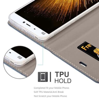 Xiaomi Mi 5s lommebokdeksel etui (blå)