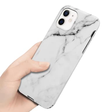 iPhone 12 PRO MAX lommebokdeksel etui (hvit)