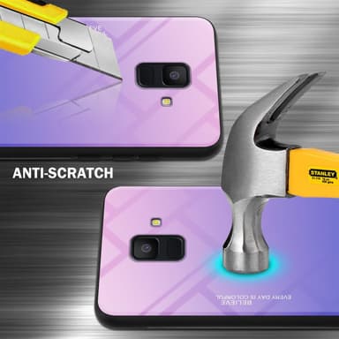 Deksel Samsung Galaxy A6 2018 Case Cover (svart)