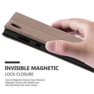 Sony Xperia L1 lommebokdeksel case (brun)