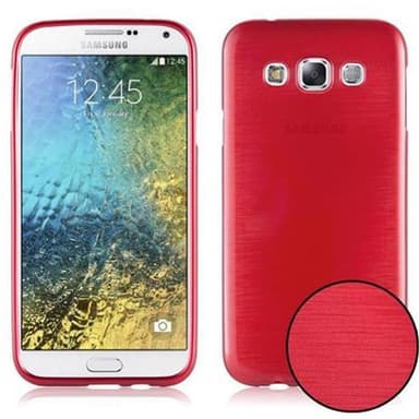 Samsung Galaxy E5 silikondeksel cover (rød)