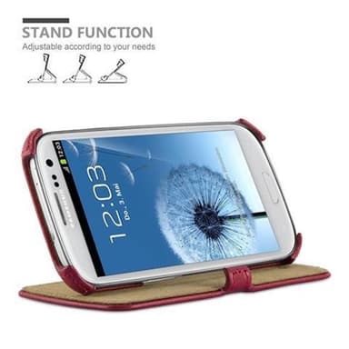 Samsung Galaxy S3 / S3 NEO lommebokdeksel case (rød)