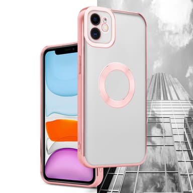 iPhone 11 silikondeksel Krom case (gjennomsiktig)