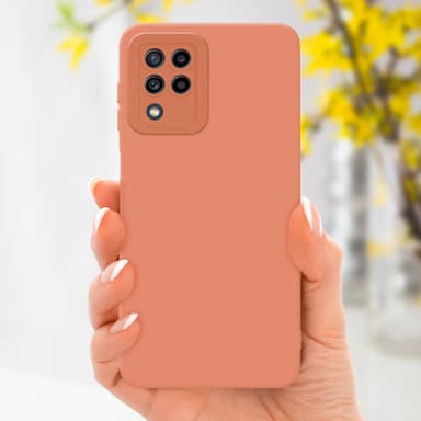 Samsung Galaxy M22 / M32 4G Deksel case (oransje)