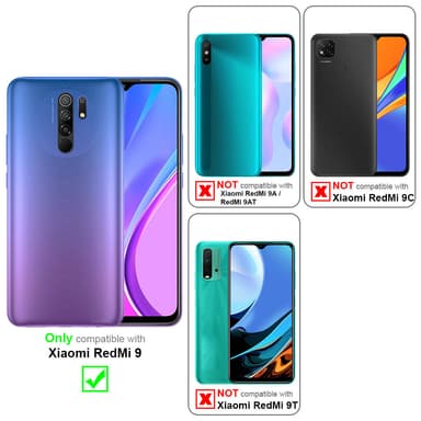 Xiaomi RedMi 9 Deksel Case Cover (gjennomsiktig)