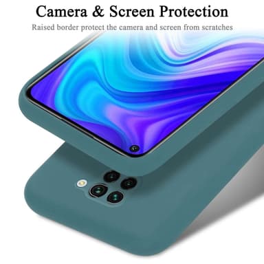 Xiaomi RedMi NOTE 9 silikondeksel case (Grønn)