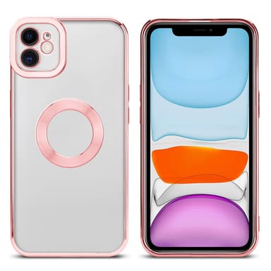 iPhone 11 silikondeksel Krom case (gjennomsiktig)