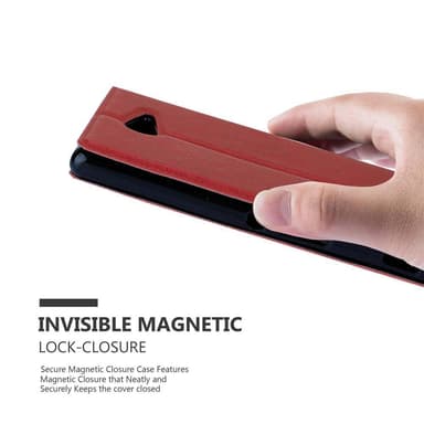 Sony Xperia M2 / M2 AQUA lommebokdeksel cover (rød)