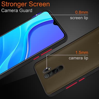 Xiaomi RedMi 9 Deksel Case Cover (gjennomsiktig)