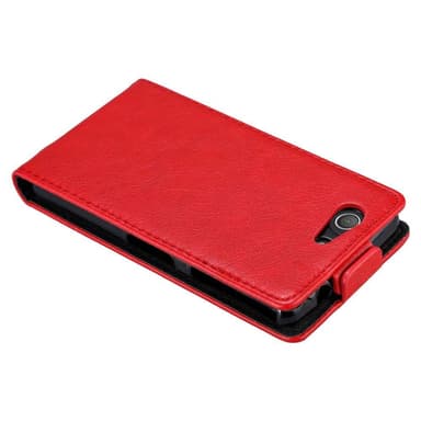 Sony Xperia Z3 COMPACT deksel flip cover (rød)