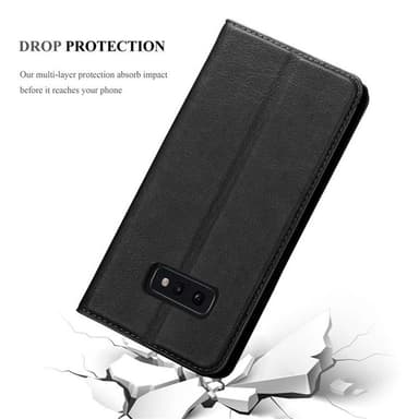 Samsung Galaxy S10e lommebokdeksel case (svart)