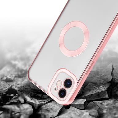iPhone 11 silikondeksel Krom case (gjennomsiktig)