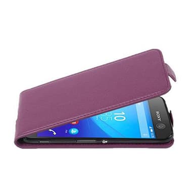 Sony Xperia M5 Deksel Cover Etui (lilla)