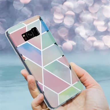 Samsung Galaxy S8 PLUS lommebokdeksel etui (rosa)