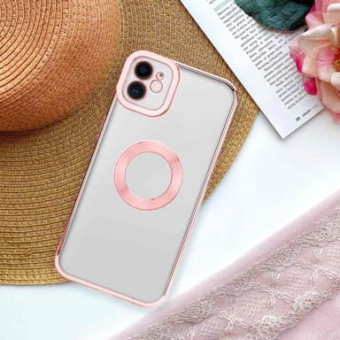 iPhone 11 silikondeksel Krom case (gjennomsiktig)