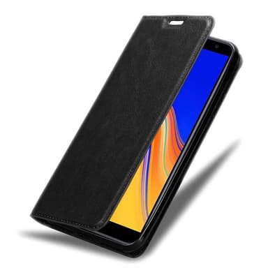 Samsung Galaxy J6 PLUS lommebokdeksel case (svart)