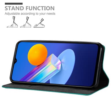 Vivo Y52 5G / Y72 5G lommebokdeksel case (turkis)