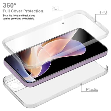 Xiaomi RedMi NOTE 11 PRO 4G / 5G Deksel 360 Case Cover
