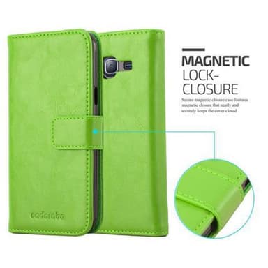 Samsung Galaxy J3 2016 lommebokdeksel etui (grønn)