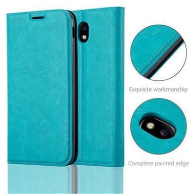 Samsung Galaxy J7 2017 lommebokdeksel case (turkis)