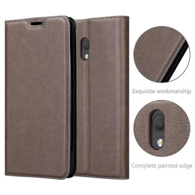 Alcatel 1C 2019 lommebokdeksel case (brun)