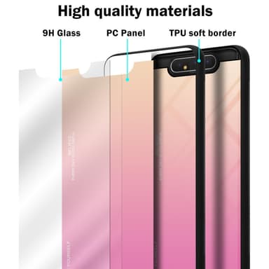 Deksel Samsung Galaxy A80 / A90 4G Case Cover (svart)