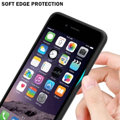Deksel iPhone 6 PLUS / 6S PLUS Case Cover (svart)