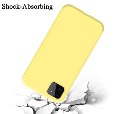 Samsung Galaxy A22 5G silikondeksel case (gul)