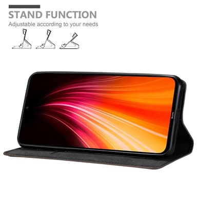 Xiaomi RedMi NOTE 8 lommebokdeksel case (brun)