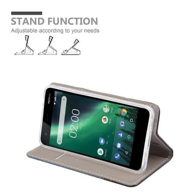 Nokia 2 2017 lommebokdeksel etui (blå)