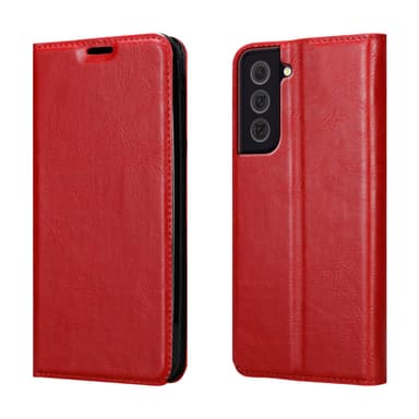 Samsung Galaxy S22 PLUS lommebokdeksel case (rød)