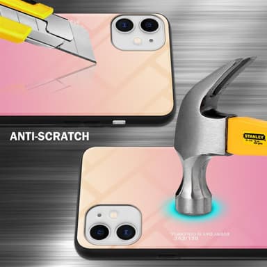 Deksel iPhone 11 Case Cover (svart)