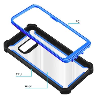 Samsung Galaxy S8 Deksel Case Cover (svart)