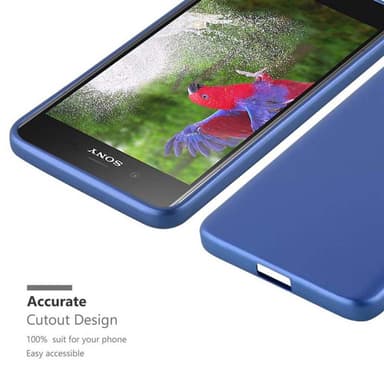Deksel Sony Xperia XZ1 Case Cover (blå)