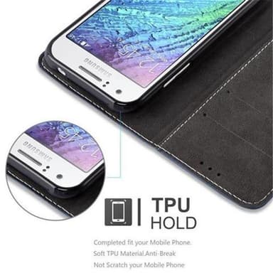 Samsung Galaxy J1 2015 Deksel Case Cover (blå)