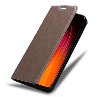 Xiaomi RedMi NOTE 8 lommebokdeksel case (brun)
