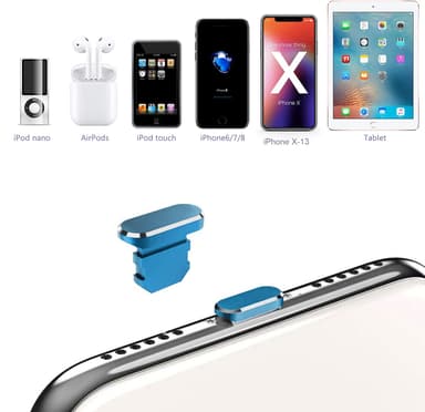 Beskyttelsesdeksel for iPhone Støvtett plugg