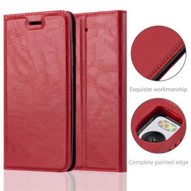 Xiaomi Mi 5s lommebokdeksel case (rød)