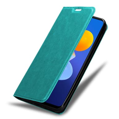 Vivo Y52 5G / Y72 5G lommebokdeksel case (turkis)