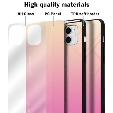Deksel iPhone 11 Case Cover (svart)