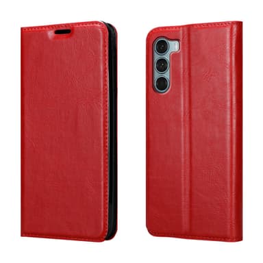 Motorola MOTO G200 5G lommebokdeksel case (rød)