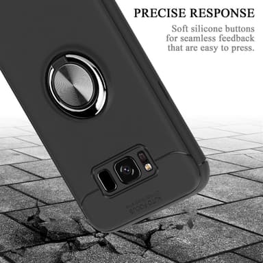 Samsung Galaxy S8 PLUS silikondeksel cover (svart)