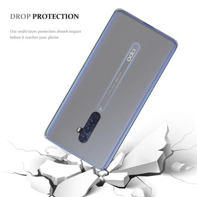 Oppo Reno2 deksel ultra slim (gjennomsiktig)