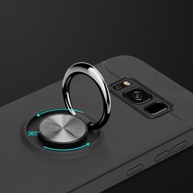 Samsung Galaxy S8 PLUS silikondeksel cover (svart)