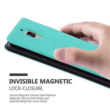 OnePlus 3 / 3T lommebokdeksel cover (turkis)