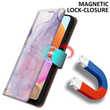 Samsung Galaxy A32 4G lommebokdeksel etui (lilla)