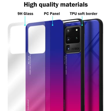 Deksel Samsung Galaxy S20 ULTRA Case Cover (svart)