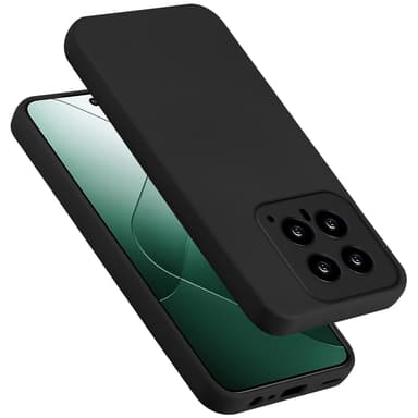 Xiaomi 14 silikondeksel case (Svart)