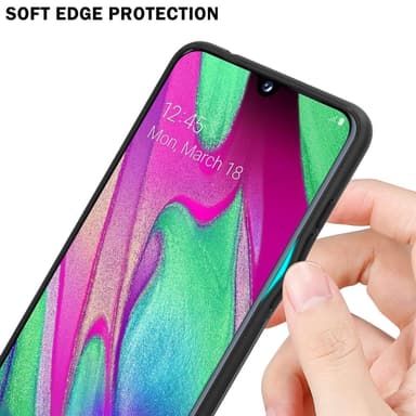 Deksel Samsung Galaxy A40 Case Cover (svart)