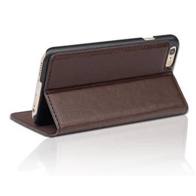 Lommebokdeksel iPhone 6 / 6S case (brun)